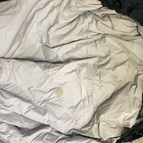 ZEELANDER Double Duck Down Sleeping Bag USA Camp Hunt Trek 77" Netherlands - Picture 10 of 10